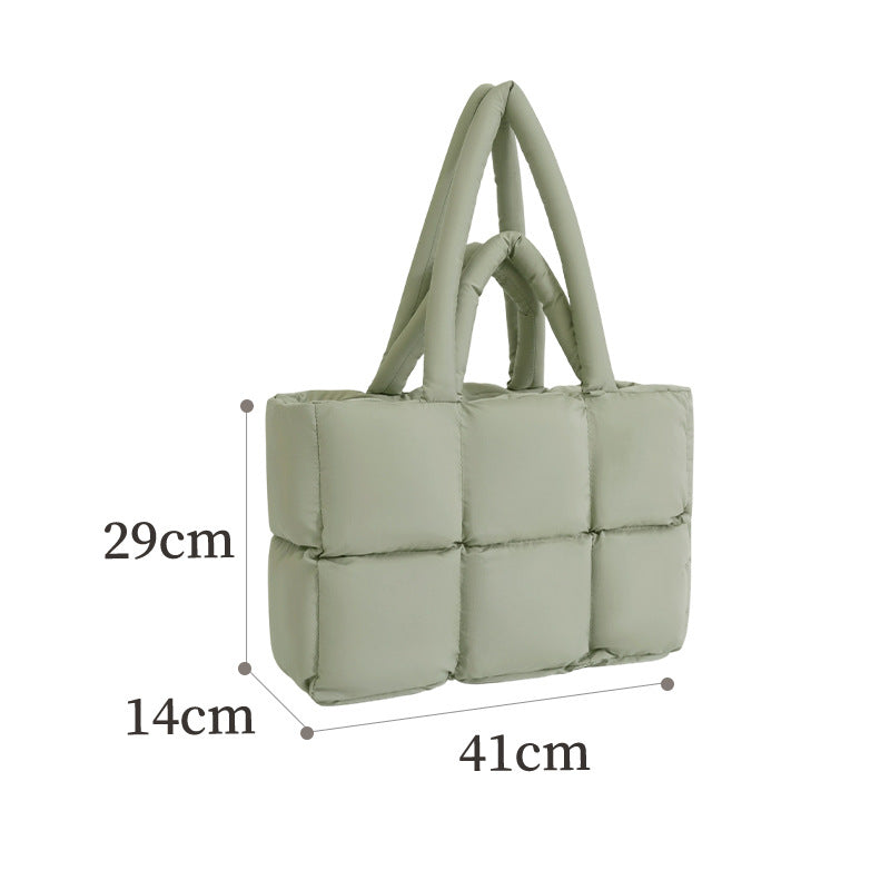 Gepolsterte Puff-Tote-Bag Brehn
