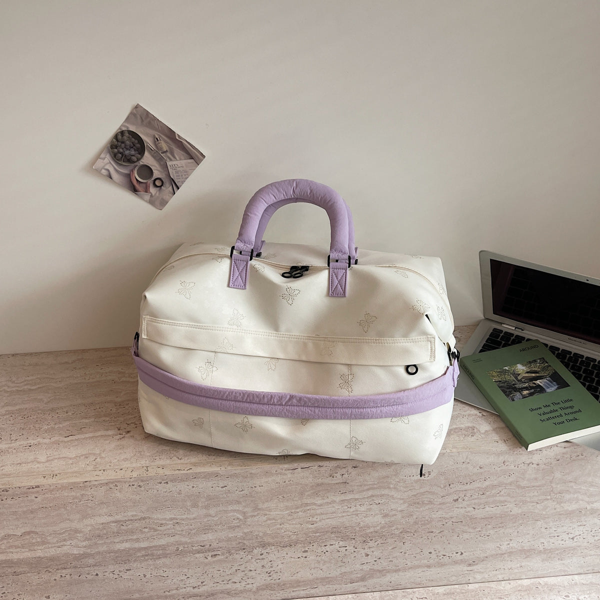 Stylische Reis-Duffel-Tasche Brehn