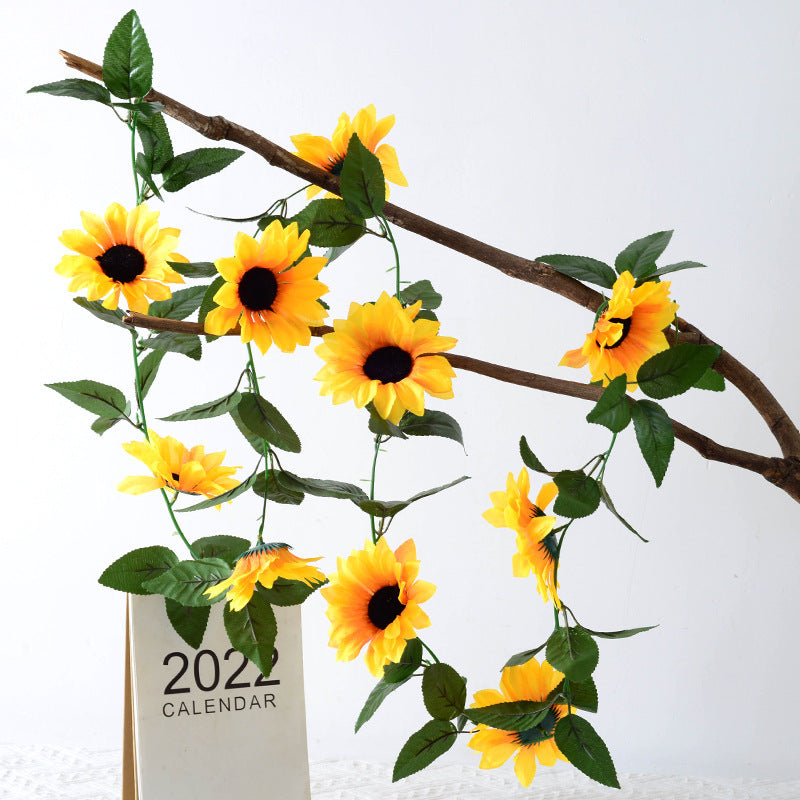 Sonnenblumen Blumenkranz Dekoration