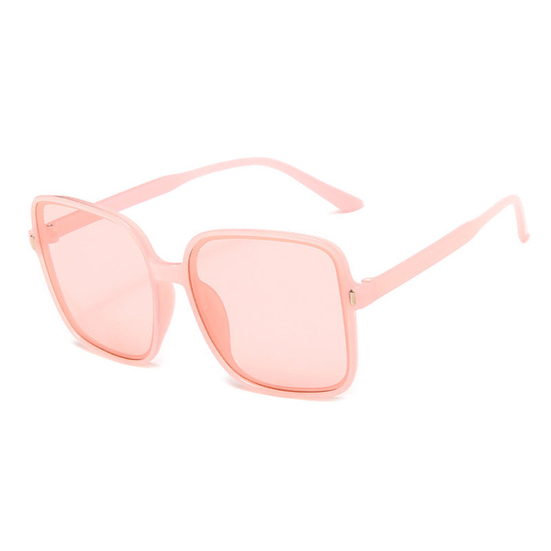 Damen große quadratische Sonnenbrille mit auffälligem Muster Brehn