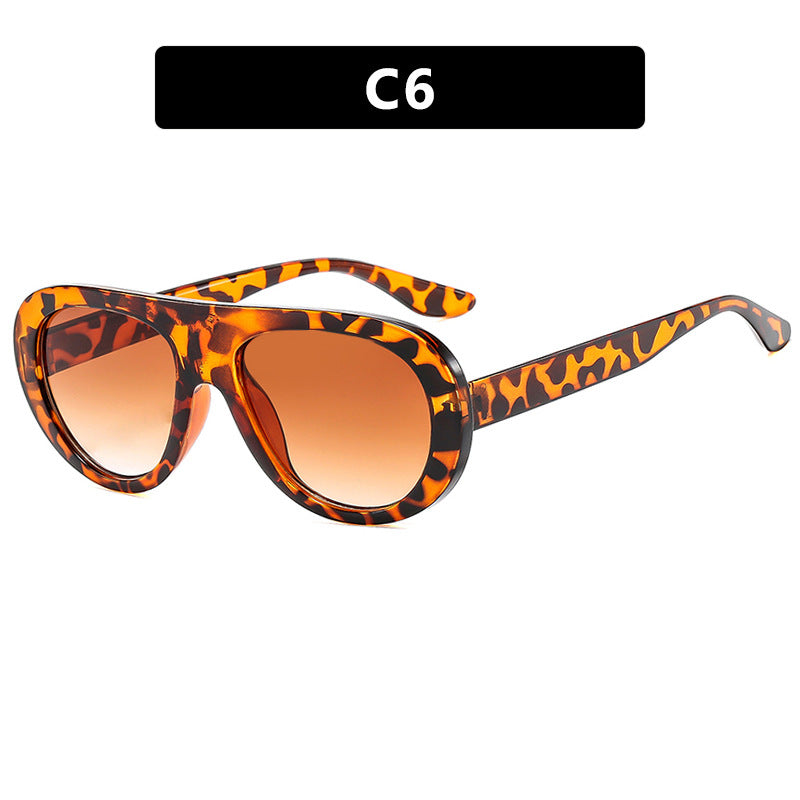 Damen modische oversized Sonnenbrille mit schützendem UV-Filter Brehn