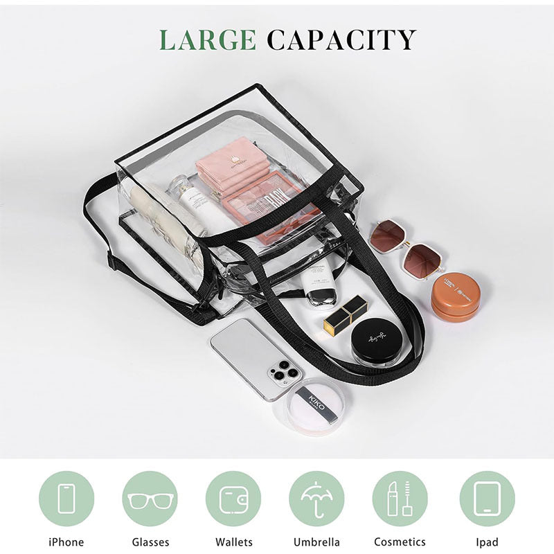 Transparente Alltags- und Picknicktasche Brehn
