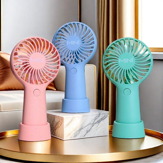 Damen Tragbarer Mini-Handventilator mit ergonomischem Design Brehn