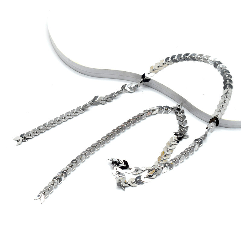 Elegante vergoldete Brille Kette Brehn