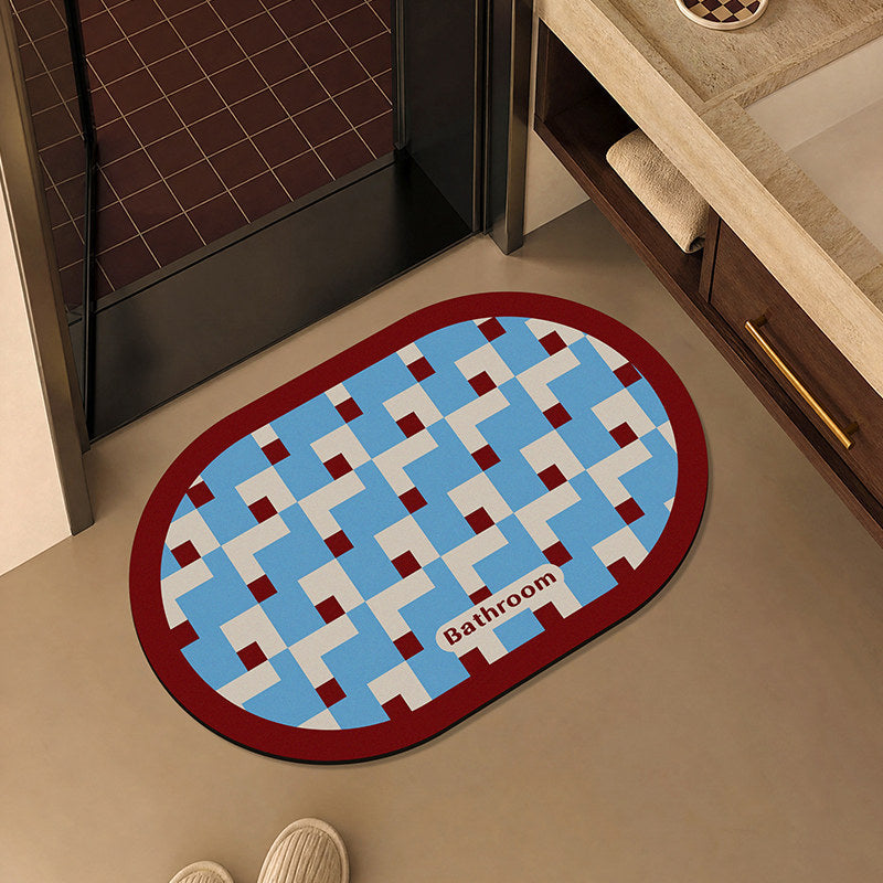 Stylische dekorative Fußmatte für Zuhause