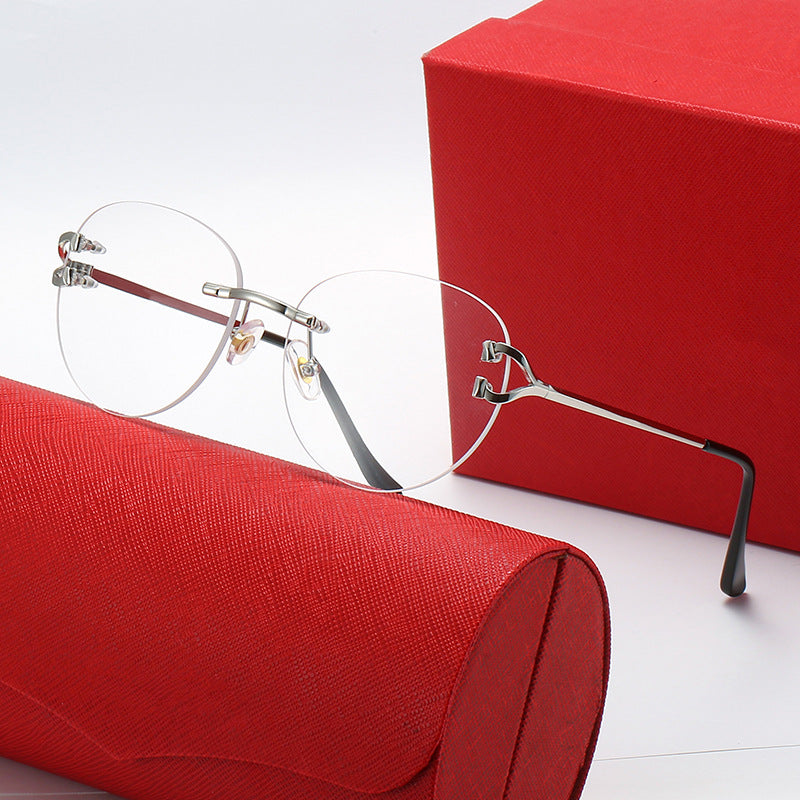 Damen elegante Cat-Eye Sonnenbrille mit Goldakzenten und UV-Schutz Brehn