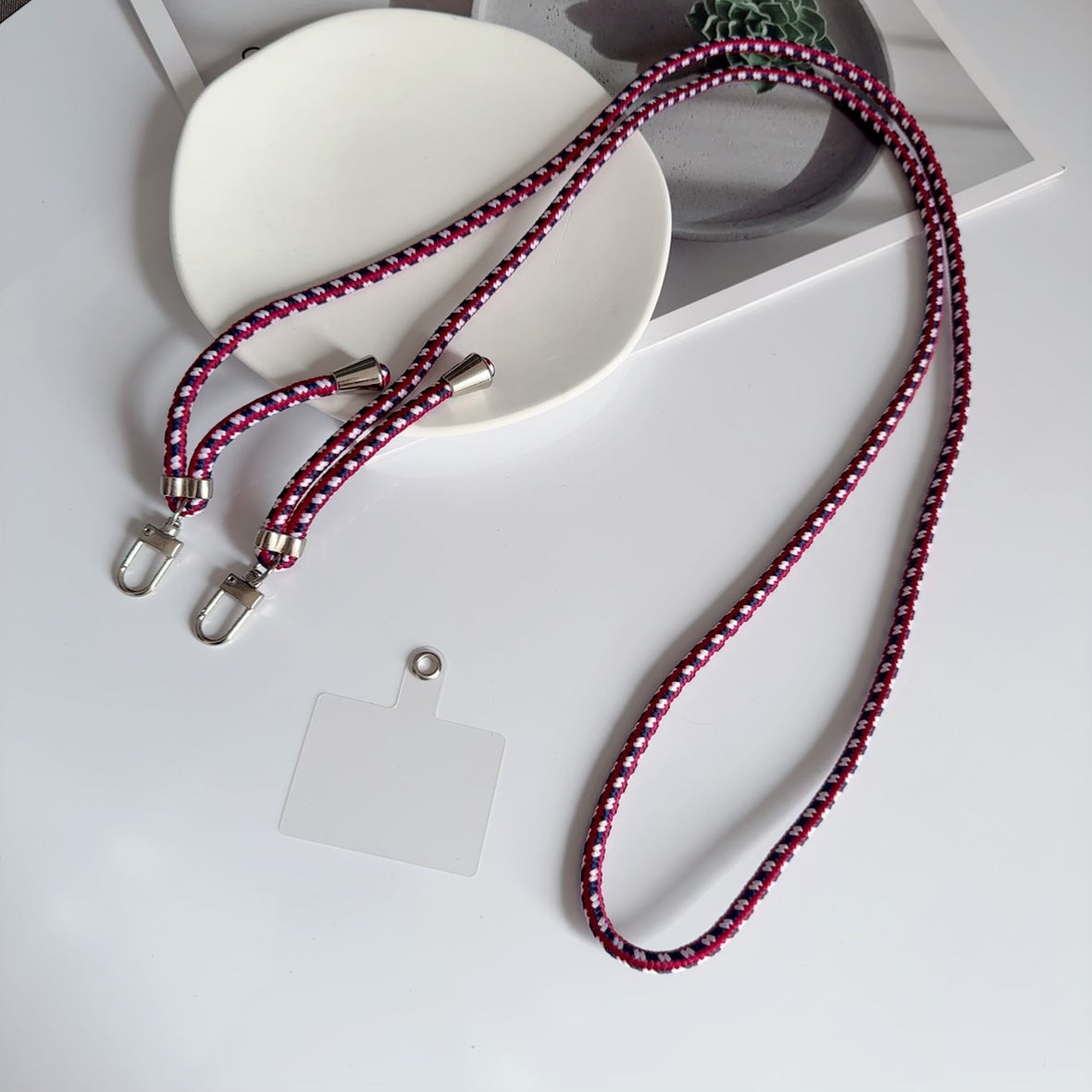 Farbige Dual-Clip verstellbare Lanyard Brehn