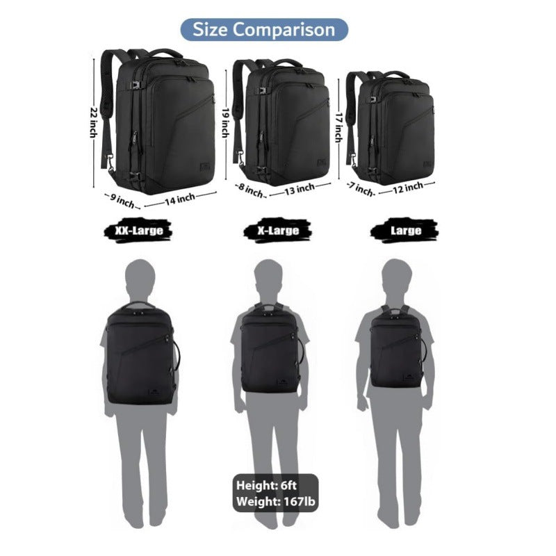 Multifunktionaler Reise-Rucksack mit Integrierten Staufächern und Ergonomischem Design Brehn