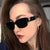 Damen modische Sonnenbrille im klaren Design Brehn