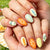 Verspieltes Nagelkunstset mit Obst- und Fischmotiv Brehn