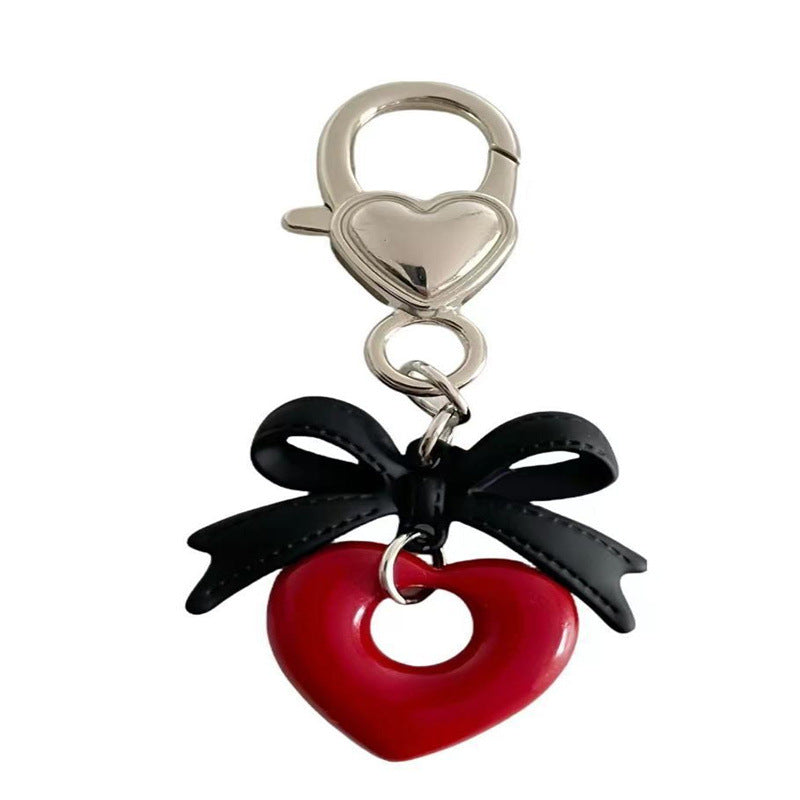 Herzförmiger Charm Schlüsselanhänger Brehn