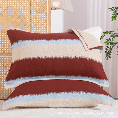 Damen Kissenbezug mit filigranem Blumenmotiv Brehn