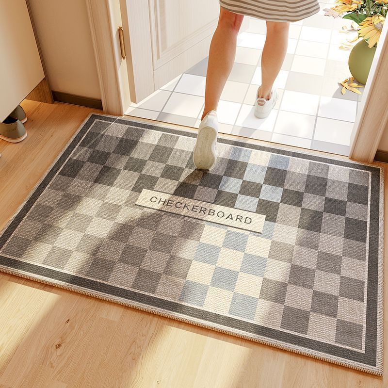 Geometrisches Muster dekorative Fußmatte