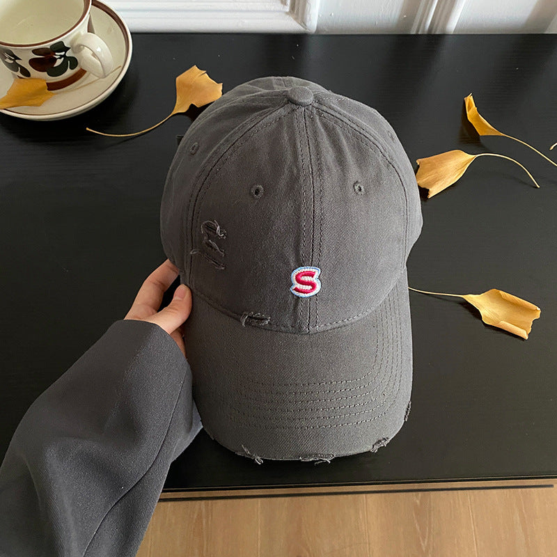 Unisex Vintage Bestickte Baseballmütze Brehn