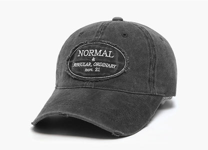 Herren Casual Distressed Baseball Cap Brehn