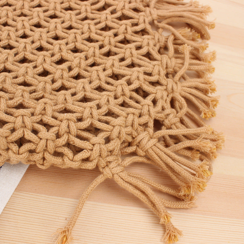 Handtasche Aus Handgefertigtem Makramee Brehn