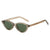 Damen Cat-Eye Sonnenbrille mit elegantem, transparentem Rahmen und UV400-Schutz Brehn