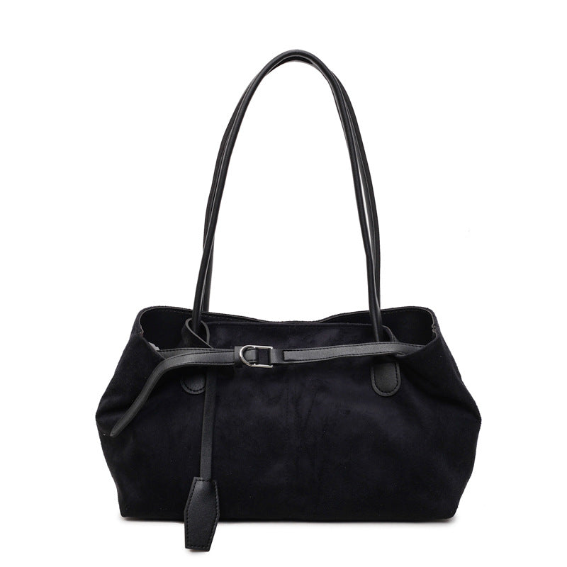 Elegante Wildleder Handtasche