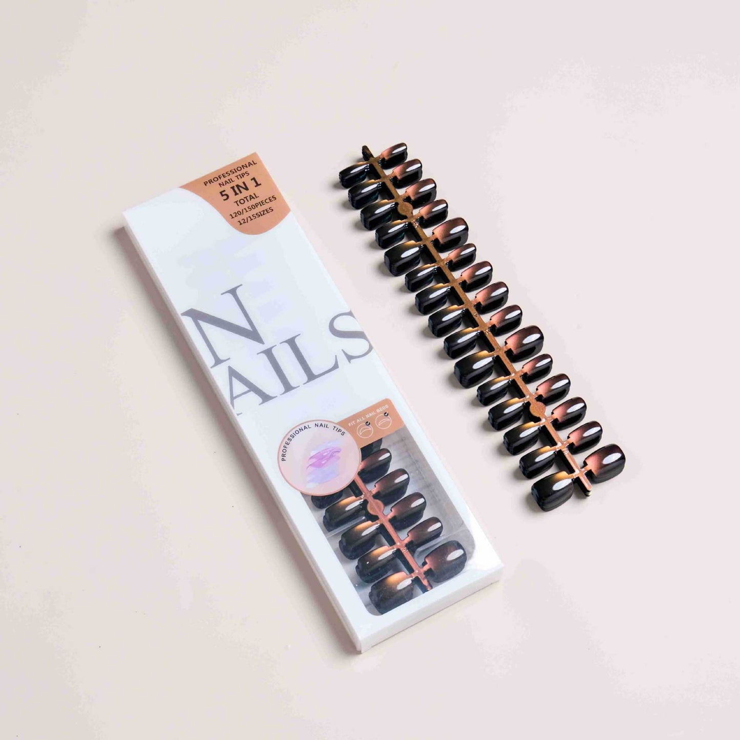 Professionelles Press-On Nagelset Brehn