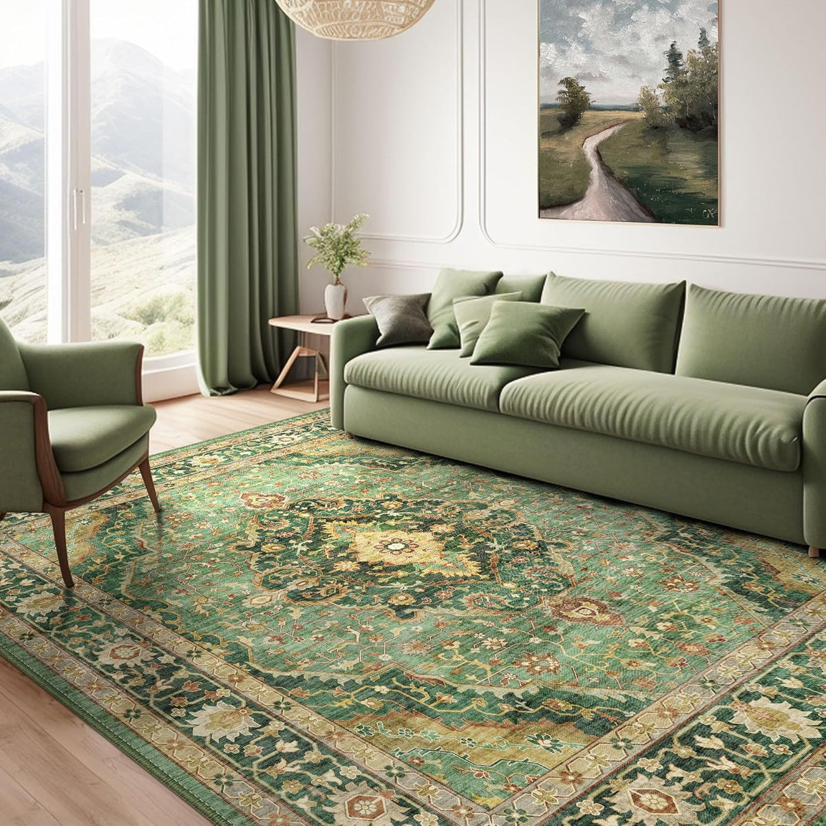 Elegante Vintage-inspirierte Teppich Brehn