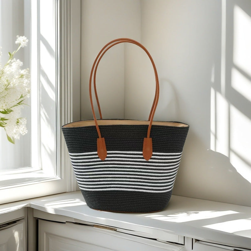 Handgefertigte Strandtasche Brehn