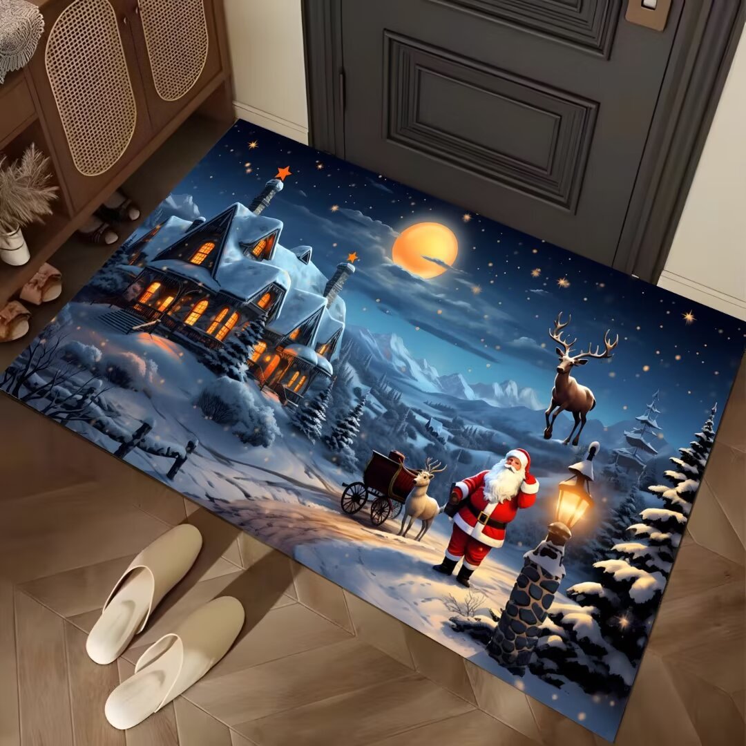 Festliches Winter-Thema Eintrittsmatte Brehn