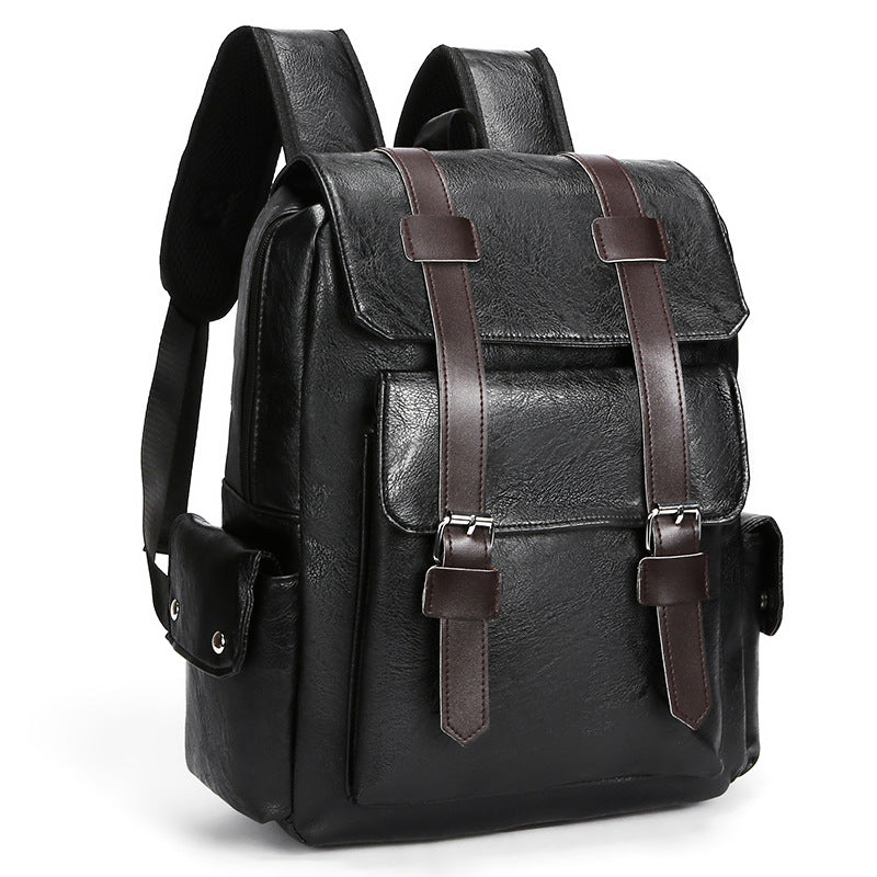 Vintage Leder Rucksack Brehn