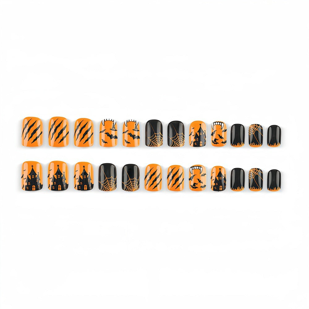Kreatives Halloween Kunstnagel-Set Brehn