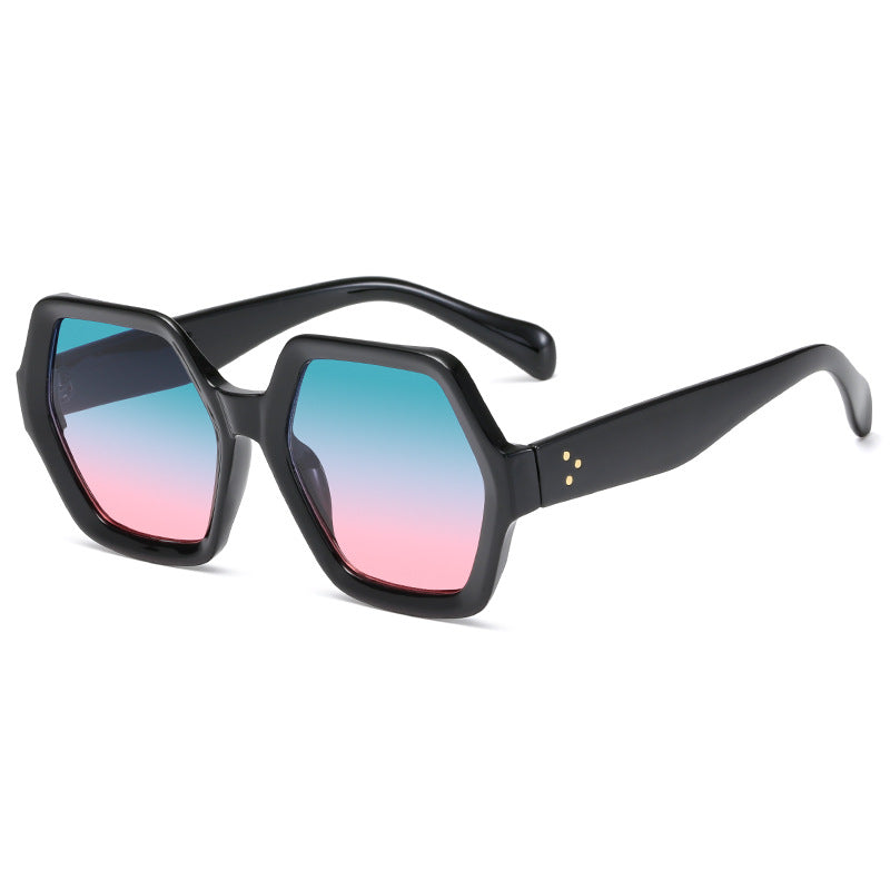 Damen geometrische Lesebrille im markanten Wabenrahmen-Design Brehn