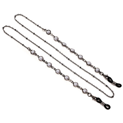 Elegante Perlenbesetzte Brillekette Brehn