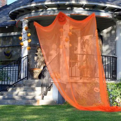 Halloween Dekorative Transparente Stoffgardine Brehn