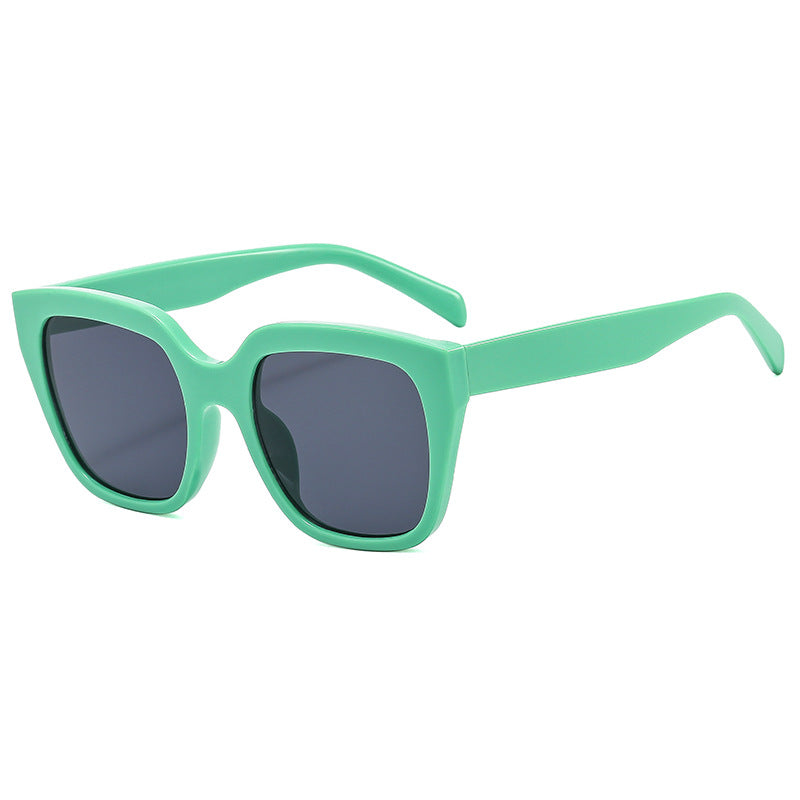 Damen stylische Sonnenbrille im modernen Quadratdesign Brehn