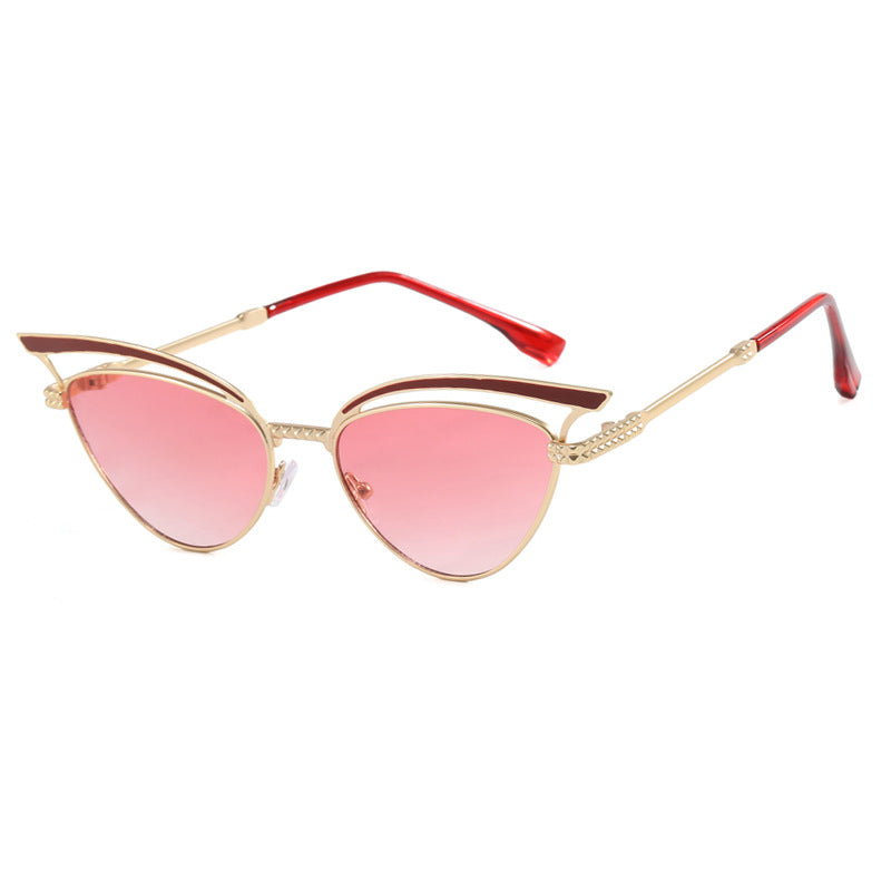 Damen Cat-Eye Brille mit filigranem Designelement Brehn