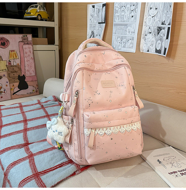 Eleganter Multi-Compartment-Schulrucksack