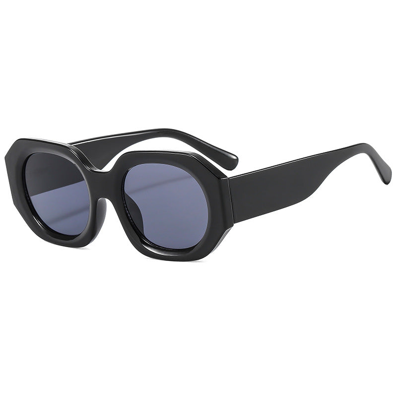 Damen modische Sonnenbrille im eleganten, achteckigen Design Brehn