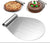 Professionelle Pizzaschaufel Aus Edelstahl mit Flacher Kante und Ergonomischem Rollgriff Brehn