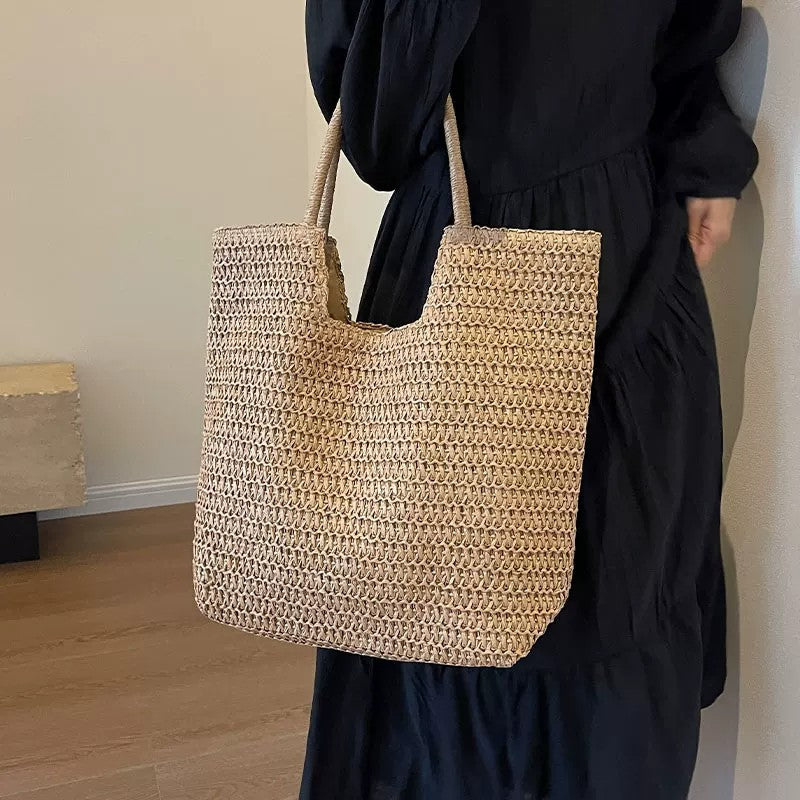 Handgefertigte Makramee-Strandtasche Brehn