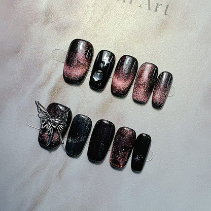 Dekoratives Press-On Nagelset Brehn
