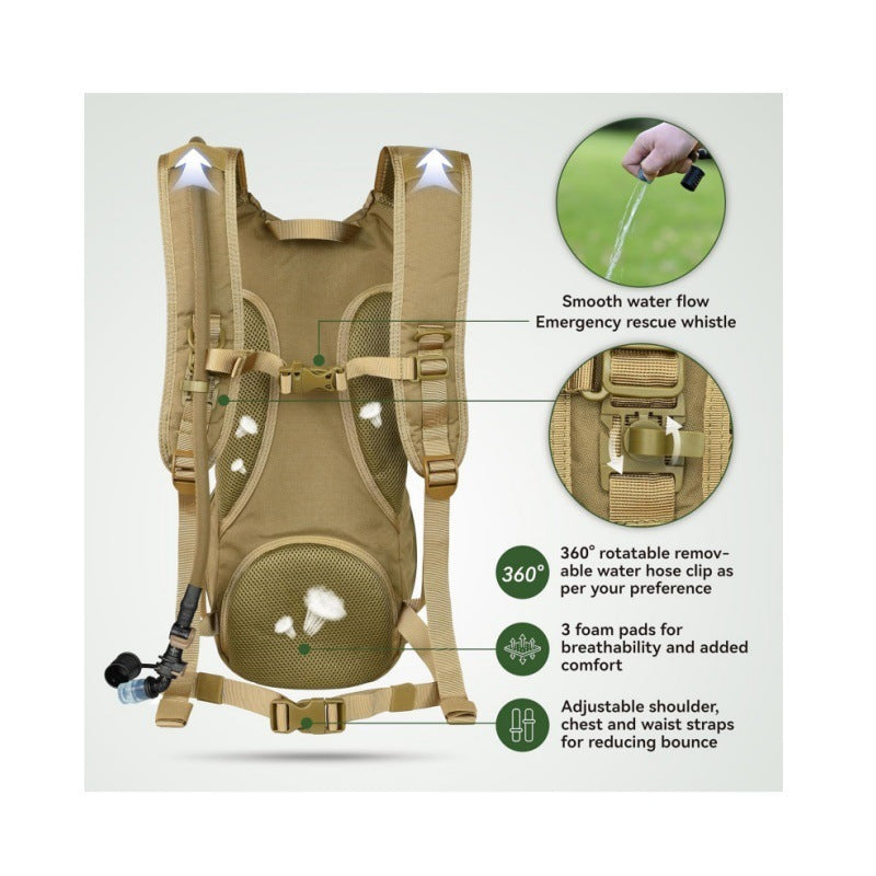 Tactical Rucksack mit Trinksystem Brehn