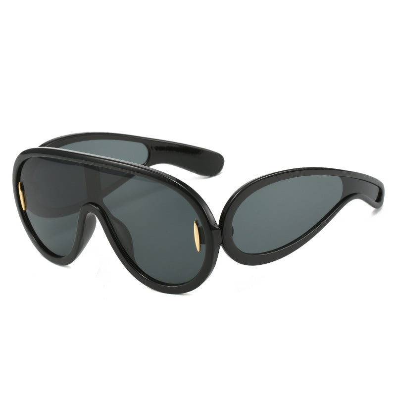 Damen fashion-forward Sportsonnenbrille Brehn