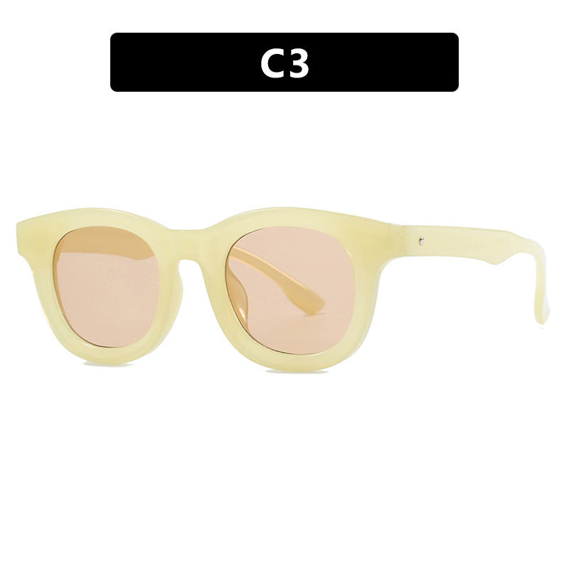 Damen trendige oversized Sonnenbrille mit markantem Design Brehn