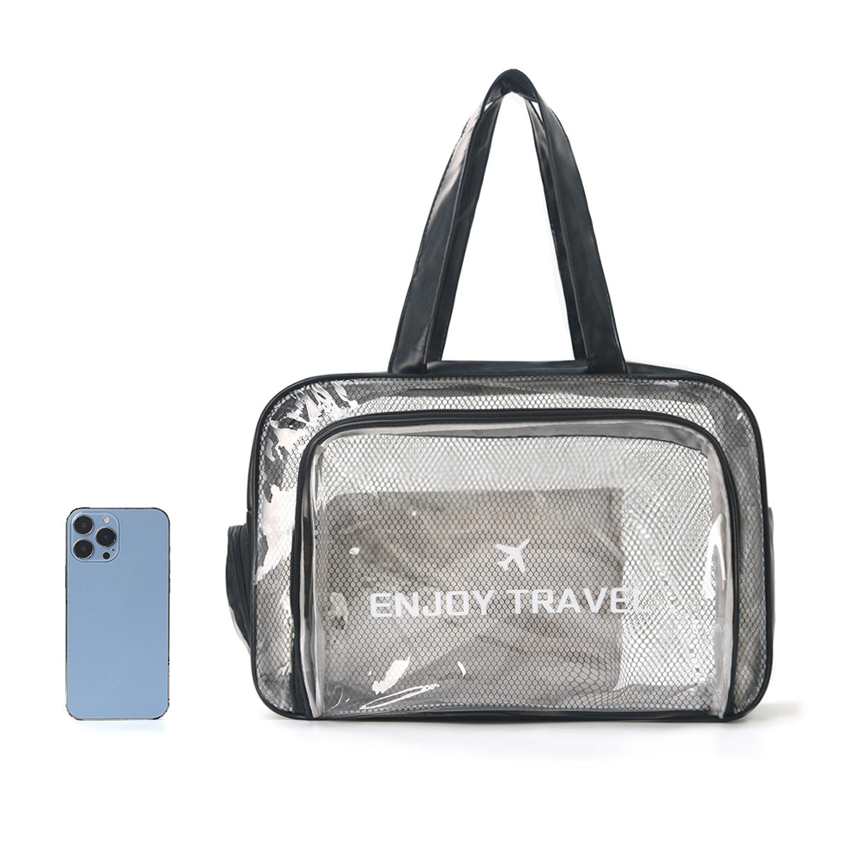 Transparente Reise-Tasche mit Vielseitigen Fächern Brehn