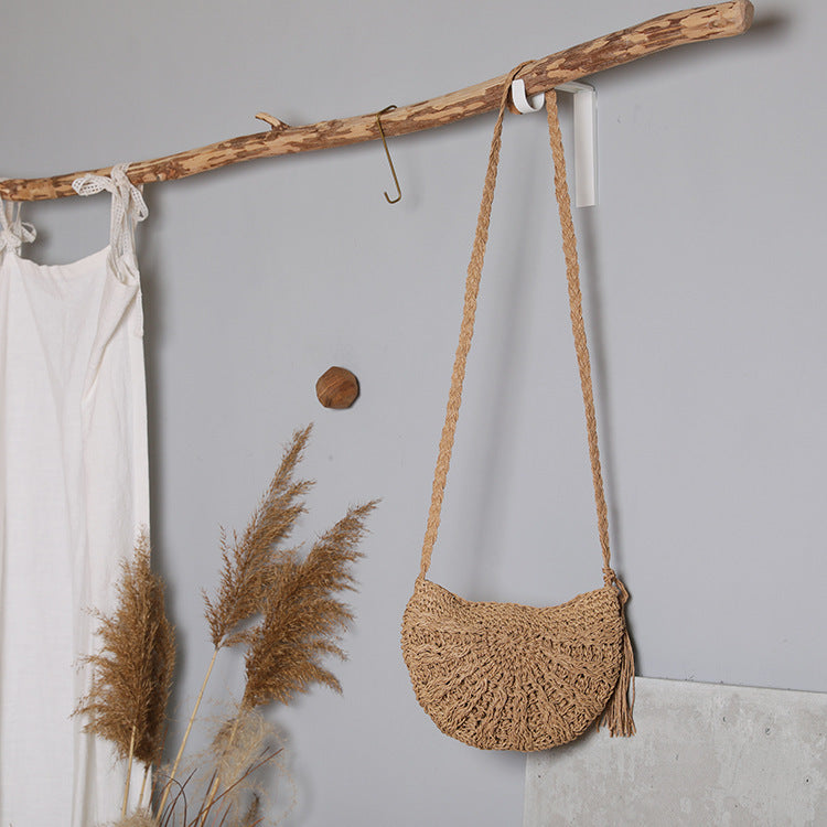 Boho-Inspirierte Handtasche Aus Naturmaterial Brehn