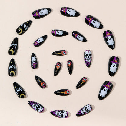 Gothic Halloween Nagelkunst Set Brehn