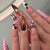 Elegante Künstlerische Press-On Nagelspitzen Kollektion Brehn