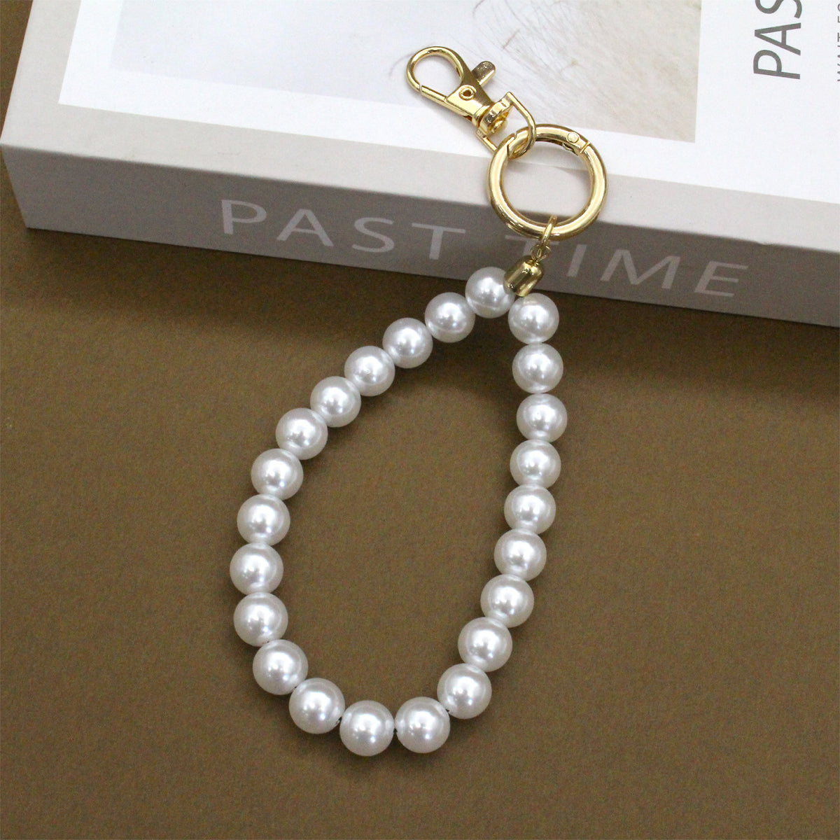 Elegante Perlen Übergroße Brillen Kette Brehn