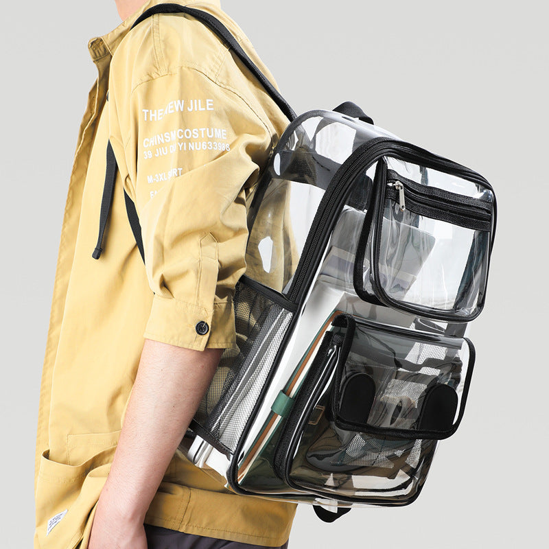 Transparenter Rucksack Brehn