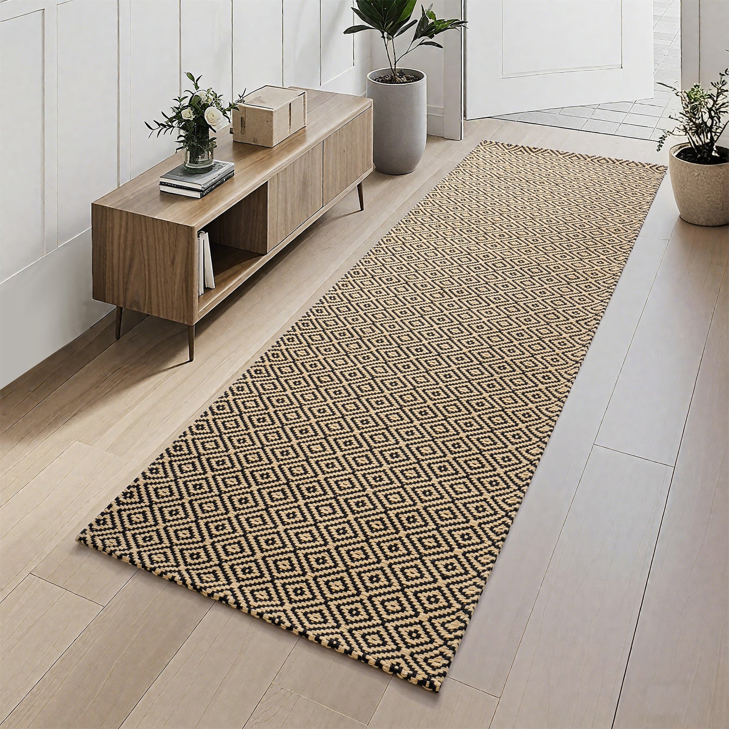 Geometrisches Muster Innenläufermatte Brehn