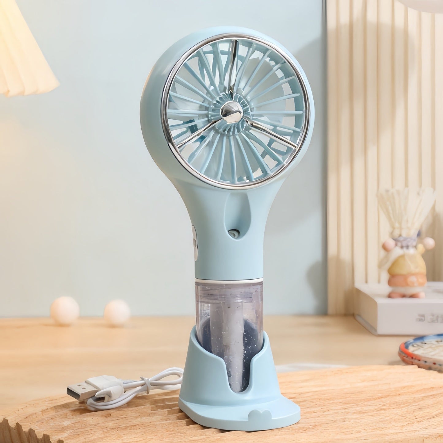 Damen Mini Mist Fan mit USB-Anschluss Brehn