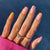 Künstliche Nagelkunst mit trendigem Farbverlauf Brehn
